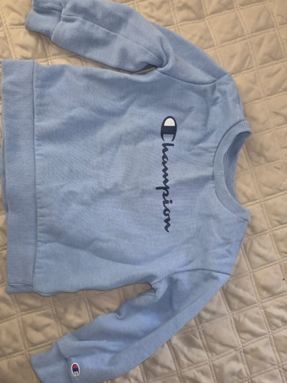 Champion Baby Toddler 2-Piece Fleece Jogger Set Light Blue 24M